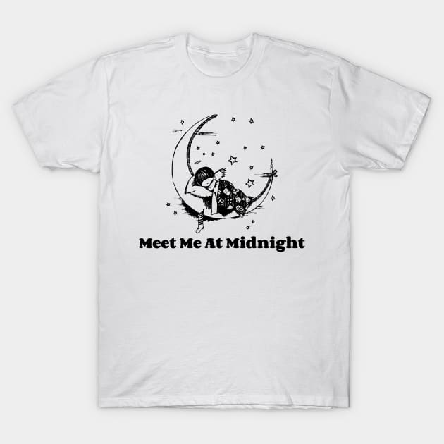 Meet Me At Midnight v4 T-Shirt by Emma